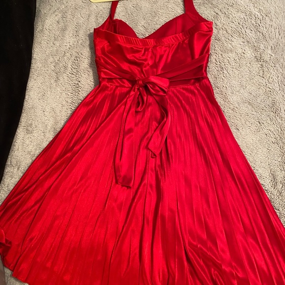 Little Red Heart Shaped Cocktail Dress (Medium) - Picture 9 of 11